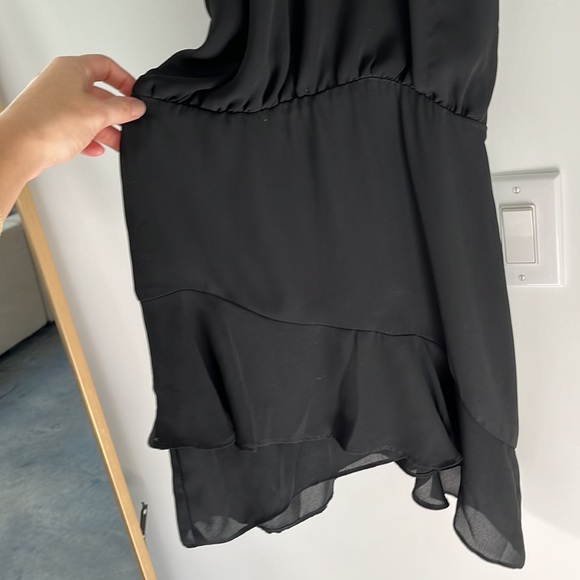 Krisa Halter Ruffle Mini Dress - Picture 2 of 7